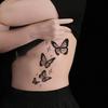 Premium Dark Personality Retro Simple Butterfly Star Arm Tattoo Sticker