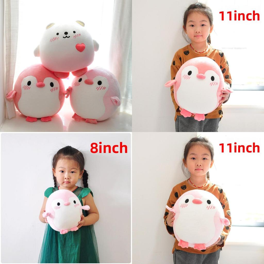 Iceland Love Polar Bear Penguin Plush Pillow Soft Toy Gift For Kids