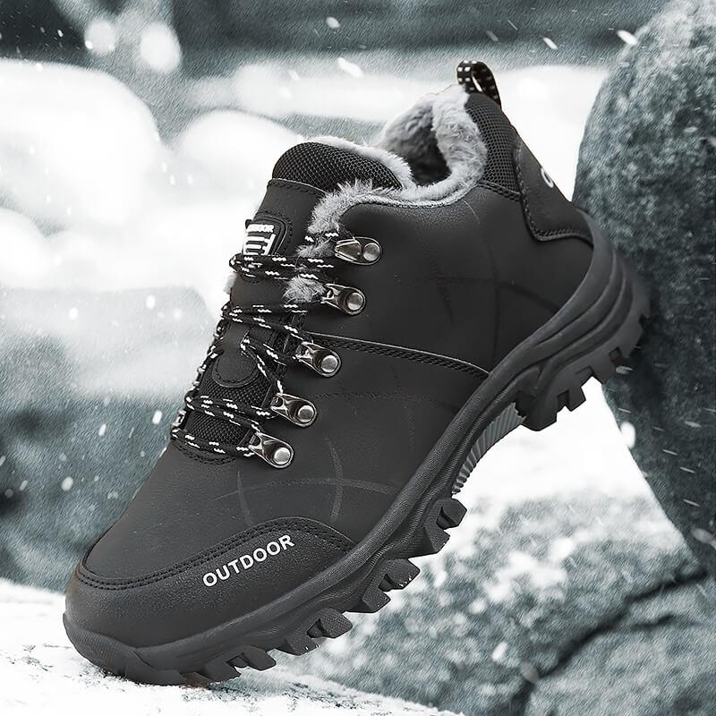 Fashion Winter Snow Sneskers Men Comfortable Casual Shoes Sneakers For Men New Warmed Boots Good Quality Men's Boots Outdoor Waterproof