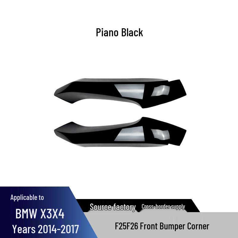 BMW Front Bumper Corner Lip Modification