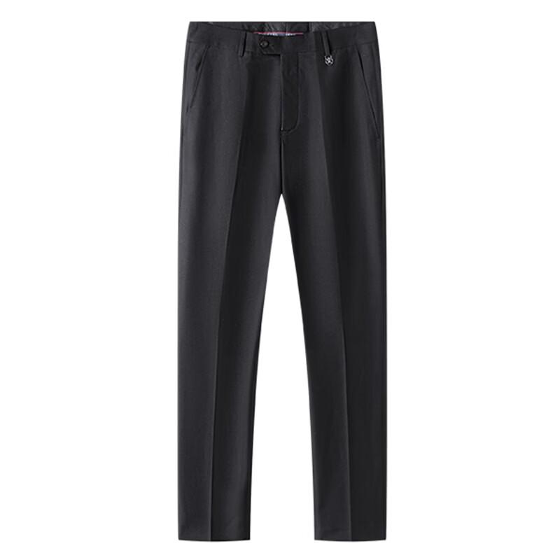 MONTAGUT Men's Straight-Leg Breathable Business Suit Pants