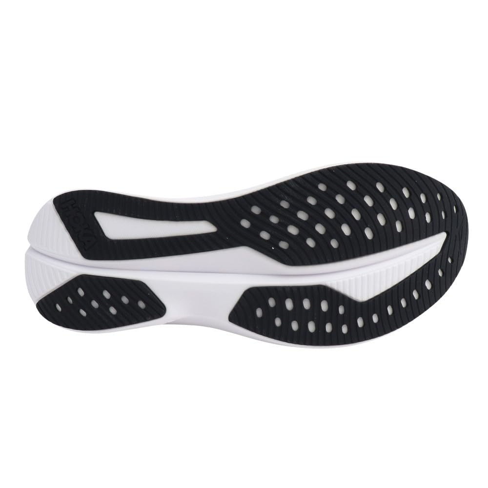 HOKA Mach 6 Regular Running Jogging and Size Shoes, Shoes, 1147790-BWHT (Black White, 26.5, Men's)