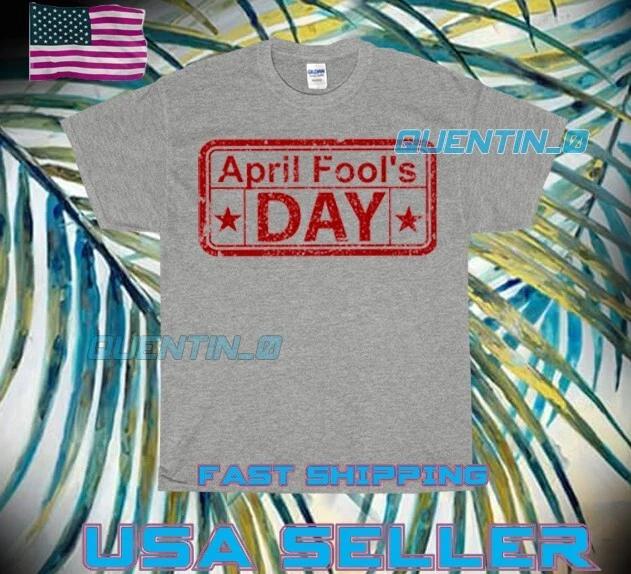 

NEW Shirt PREMIUM APRIL FOOLS DAY CELEBR LOGO T-Shirt FUNNY UNISEX SIZE S TO 5XL S