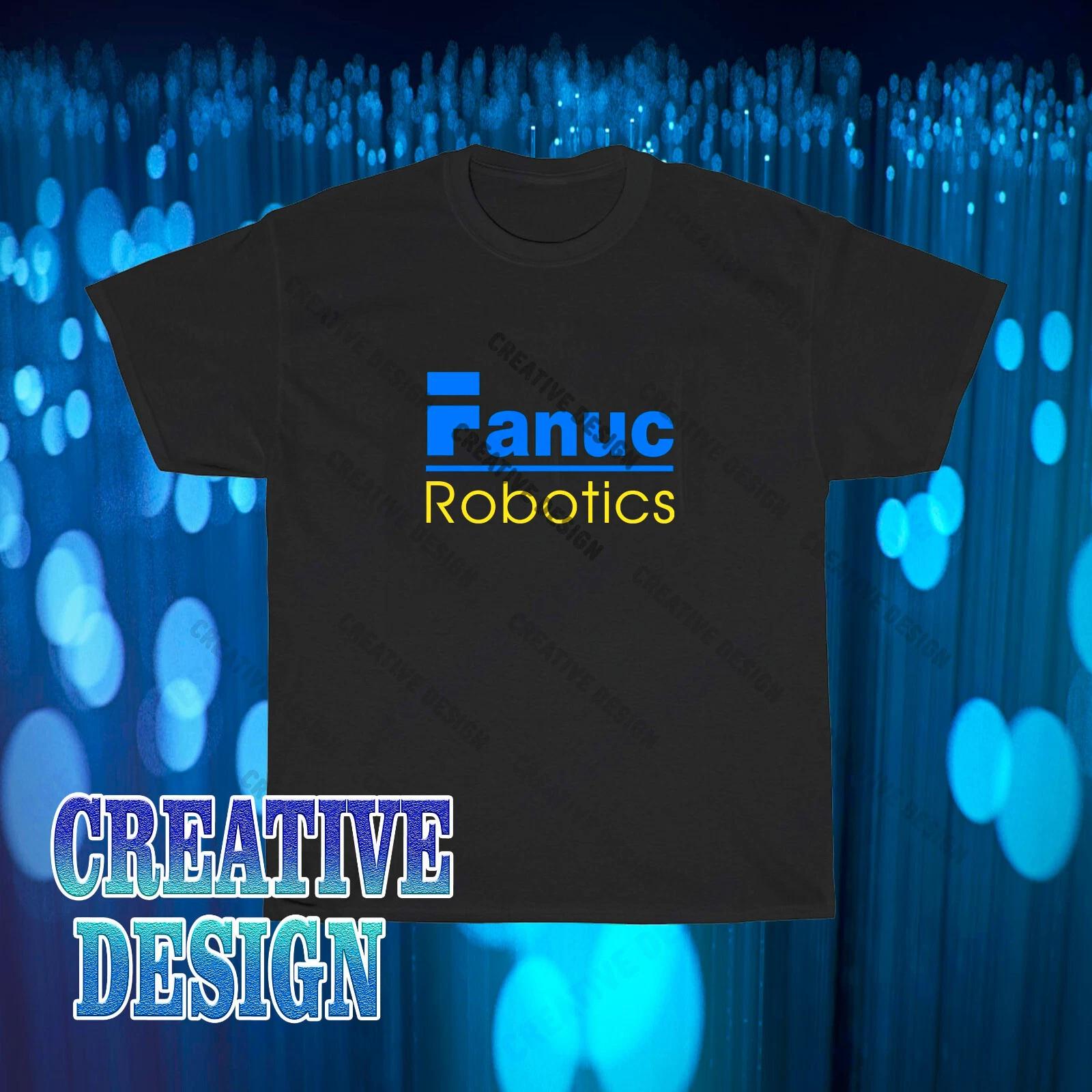 

Новая футболка с логотипом Fanuc Robotics, смешной дизайн, размеры от S до 5XL L