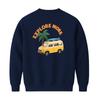 SUPENER Explore More Printed Crew Neck 4 Colors (Type B)