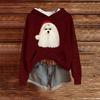 Sweatshirts For Women Knit Sweater Cute Shirt Fall Pullover Hooded Sweatshirt