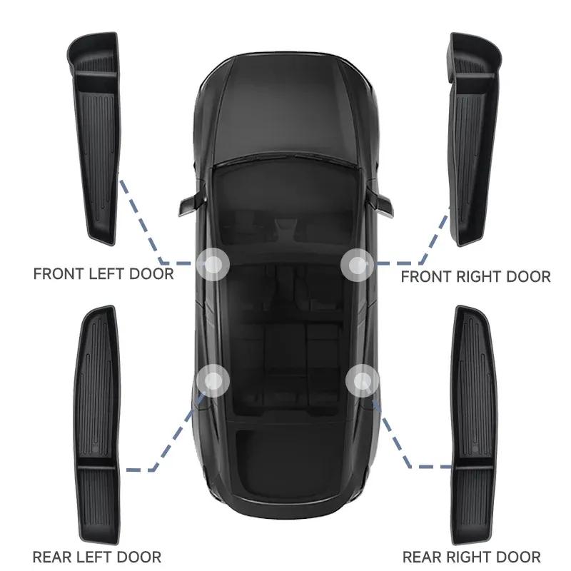 For Tesla Model Y Juniper 2025 2026 Accessories Door Storage Organizer Tray Travel Door Storage Box for Tesla Model Y Juniper