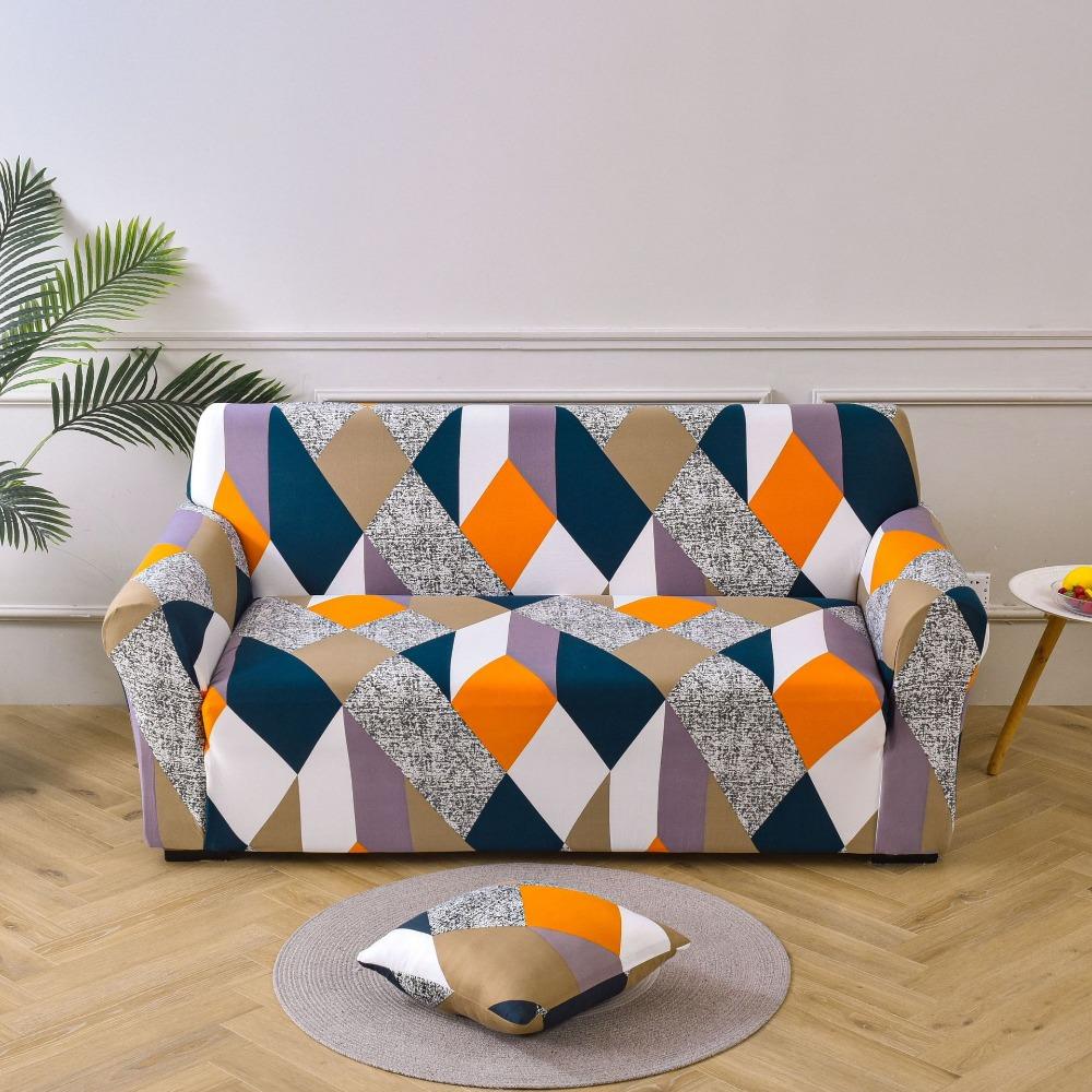 Luxury Stretch Sofa Cover Full Elastic Slipcovers Nordic Style Anti Slip Sofa Protector