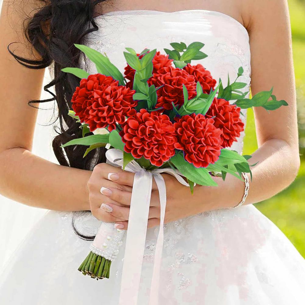 Simulated Hydrangea Flowers Realistic Artificial Hydrangeas for Diy Wedding Bouquets Party Decor Long Stem Fake for Floral