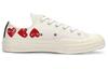 Converse Comme des Garçons Play x Converse Chuck 70 Low Top 'Multi Heart' 162975C