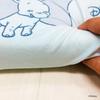 MORIPiLO Morishita Memory Foam Pillow Disney Dumbo 15x31cm Waist Rest Back Support Stuffed Toy Cushion Character Goods Pastel Blue 4621193