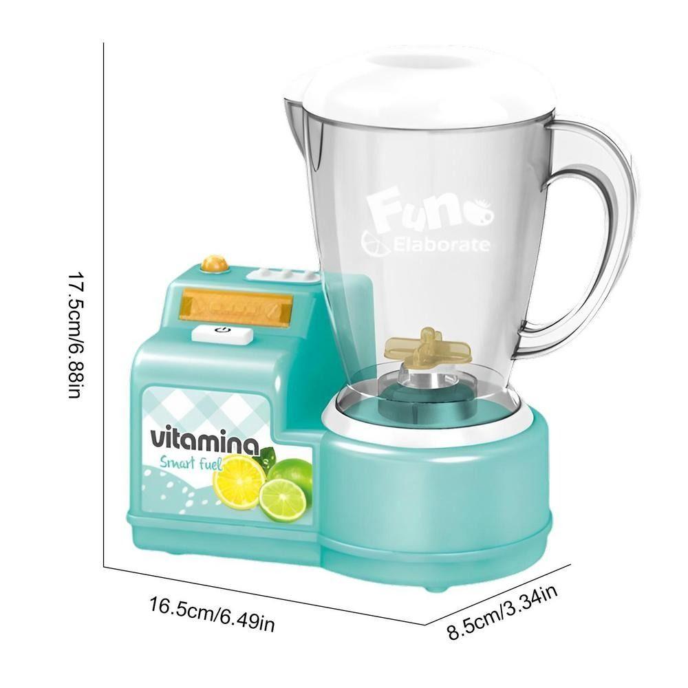 with Accessory Kids Blender Toy Light and Sounds Pretend Playset Mixer  Kitchen Appliances