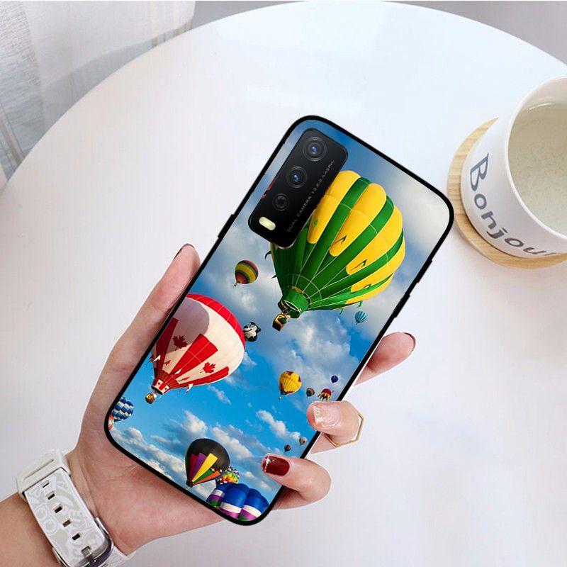 Air Balloon Funda Phone Cover For Vivo Y31 Y30 Y33S Y11S Y12S Y17 Y20 Y20S Y21 Y21S Y1S Y53S Y15 Y19 Y91C V23 5G Cases Coque