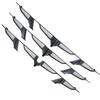 Fits 25 Denza D9 models: Front Windshield Insect Screen with ABS Baked Paint, Bright Carbon Fiber Pattern, Matte Black.