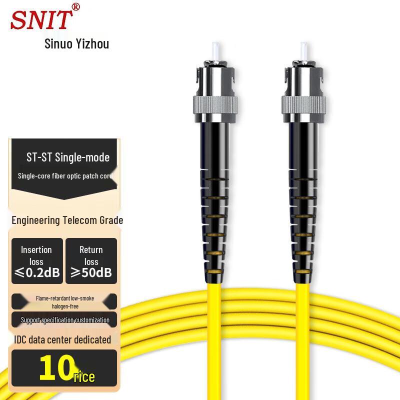 SNIT Telecom-Grade Glasvezel Patchkabel