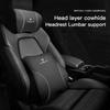 Car Seat Headrest Waist Cushioning Support Auto Neck Pillow For Tesla Model-Y Model-3 Model-X Model-S Cybertruck Roadster SpaceX