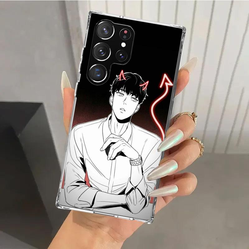 Anime B-J-Alex Phone Case for Samsung Galaxy S26 S24 S23 Ultra S25 Edge S22 S21 Plus S20 FE + Soft Print Shell Funda Galaxy S24