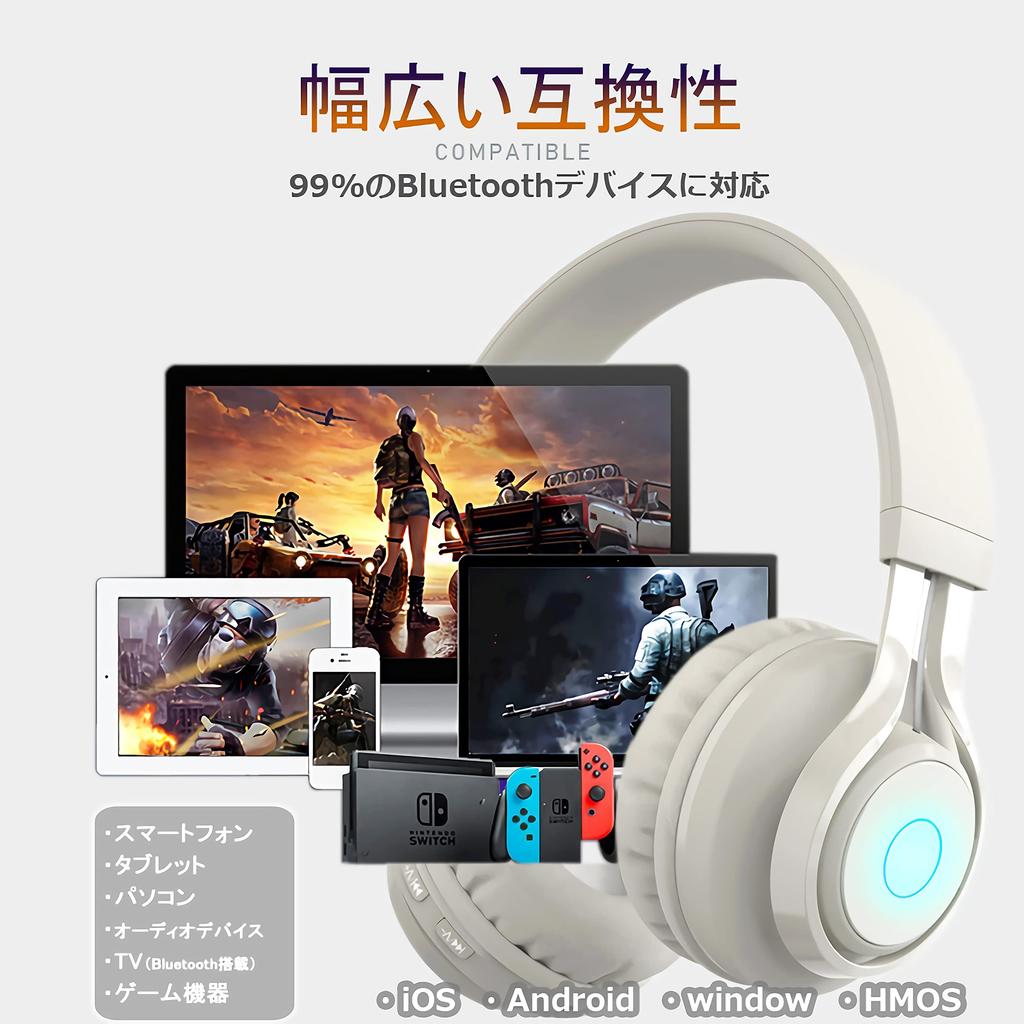 SITOAT Bluetooth 85db Volume Hearing Wireless Headphones with Online Kids Standard Wireless and LED Suitable for Kids and Game Kids' Headphones,