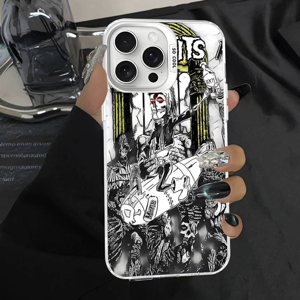 

The M-Misfits G-Glenn Danzig Colorful Phone Case For IPhone 17 16 15 14 13 12 11 Pro Max Plus Matte Cover iPhone 17