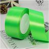 100% Polyester Single Face Satin Ribbon Roll 38 mm 1.5 Inch Custom Printed for Decoration and Wrapping