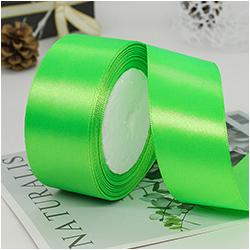 100% Polyester Single Face Satin Ribbon Roll 38 mm 1.5 Inch Custom Printed for Decoration and Wrapping