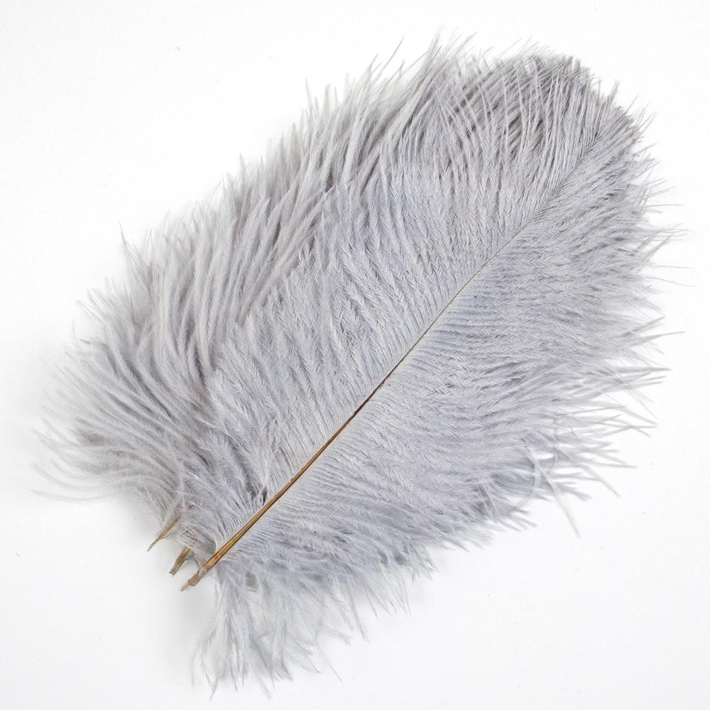 10Pcs White Ostrich Feather For Crafts 10-15Cm Wedding Party Home Decoration Natural Feathers Ostrich Plumes  Plumas Decorativas