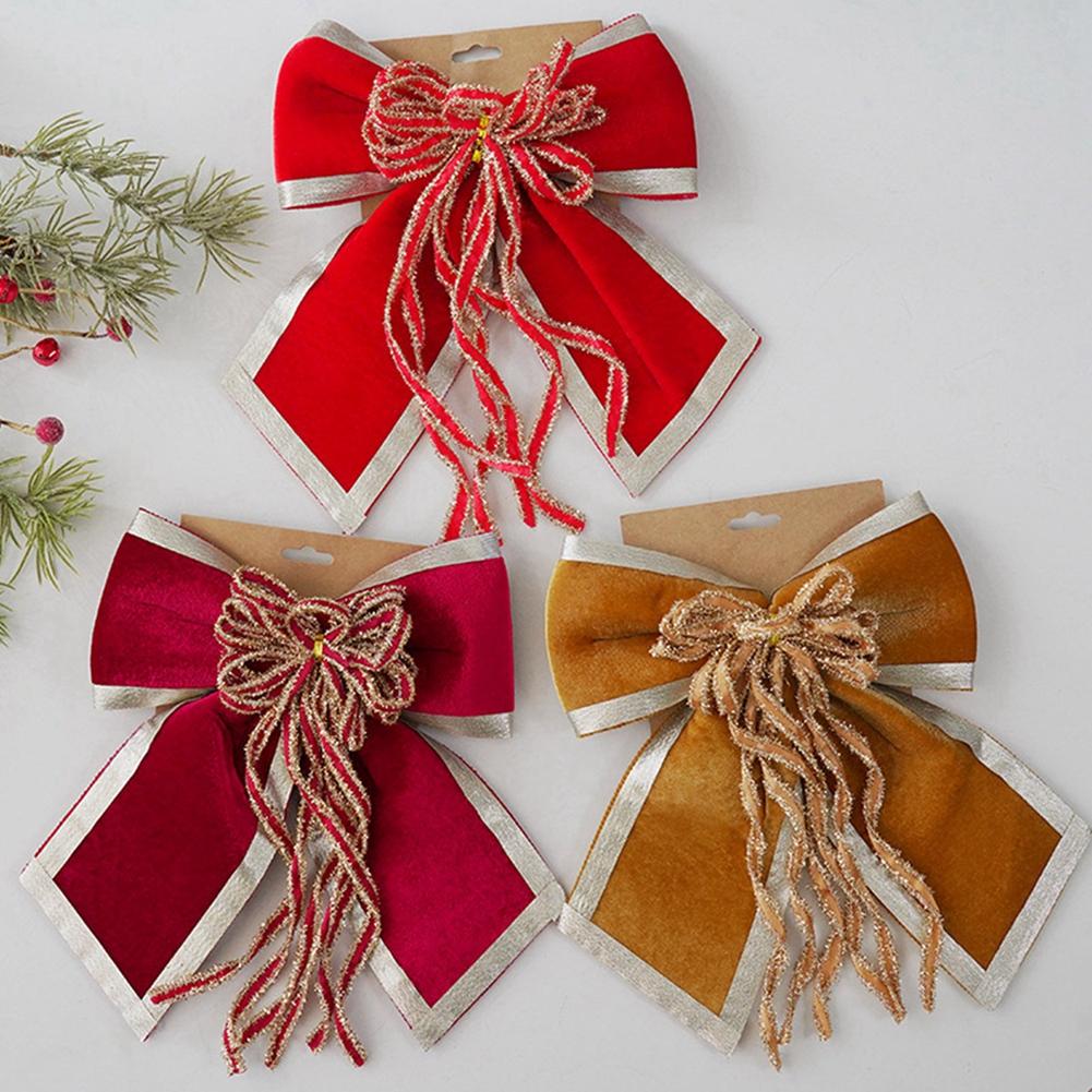 Festival Bow Pendant Christmas Tree Big Bow Decoration