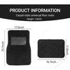 Universal Car Floor Mats PVC Material Non Slip Wearproof Easy Clean Velcro Backed for Interior Protection Decoration Car Mats