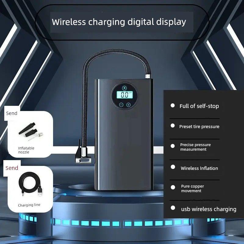 Vehicle Air Pump Wireless Car Electric Car Bicycle Motorcycle Air Pump