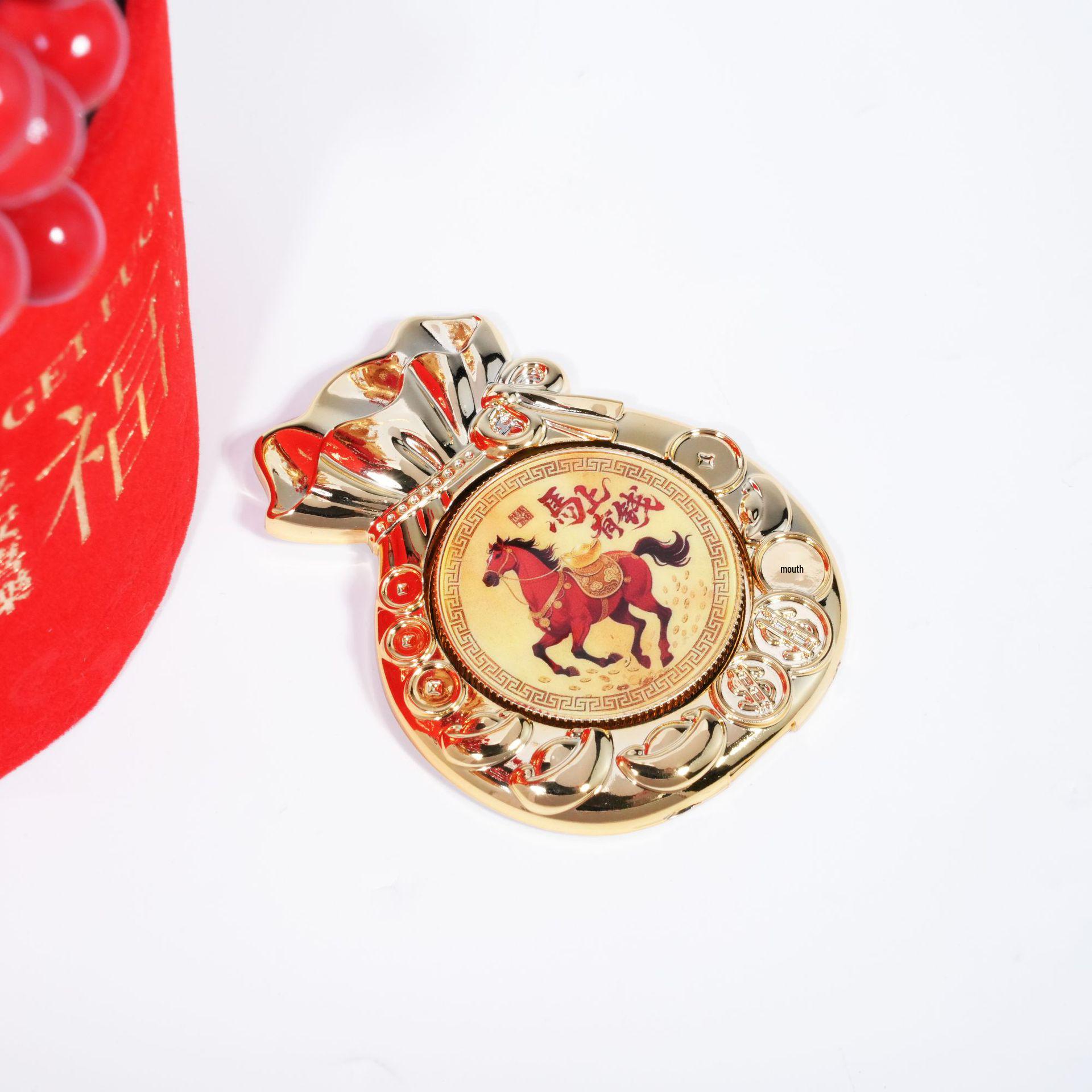 Year of the Horse Lucky Bag 360° Rotating Phone Stand & Decompression Gyroscope