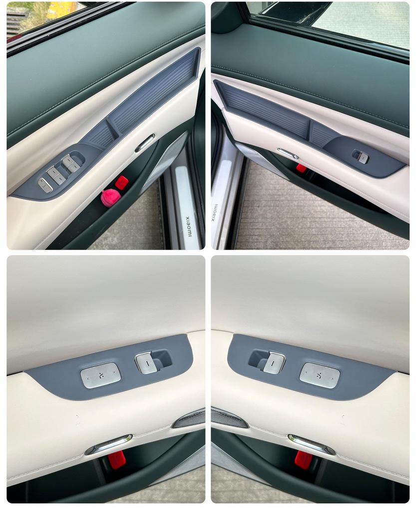 Xiaomi YU7 Car Door Window Lift Anti-slip Button Sticker