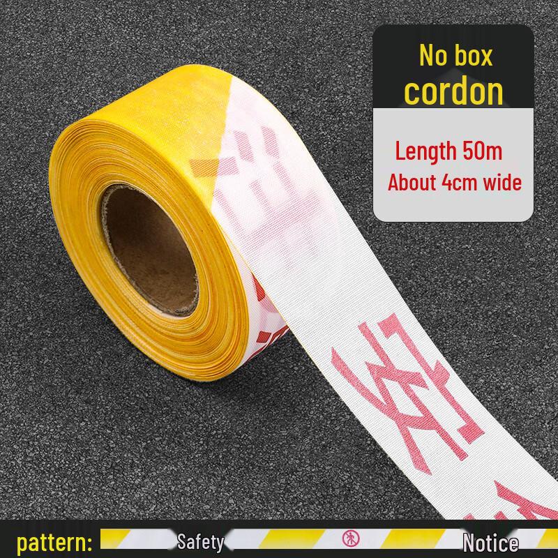 Disposable Retractable Safety Warning Barrier Tape