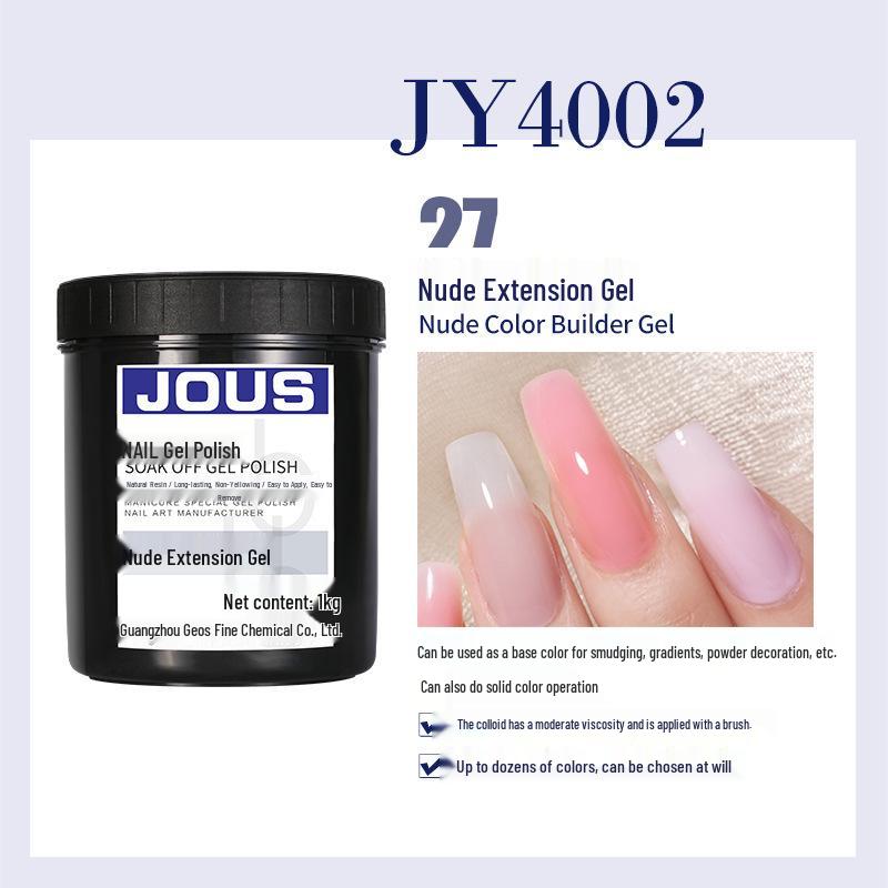 1KG High-End Solid Color Gel Nail Polish Pack with Glitter, Crushed Diamond, and Cat Eye Effects