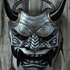 Red Hannya Mask  cosplay Noh-style Japanese masks for Halloween parties