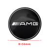 4Pcs Car Wheel Center Hub Cap 56mm Emblem Decal Wheel Sticker for Mercedes Benz AMG GLE C197 R231 W167 W247 GLS CLS GLC GLK ML QH1