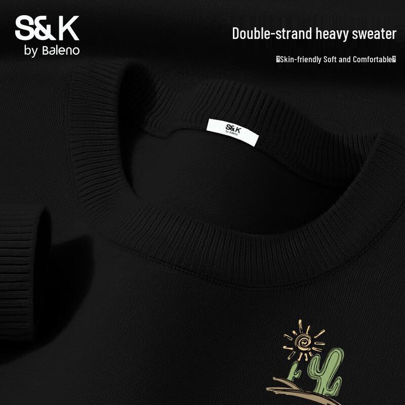 

Baleno S&K Unisex Floral Print Knit Pullover 3XL