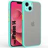 Protective Case - Turquoise - iPhone 14 - Shockproof - Anti-scratch - Semi-rigid