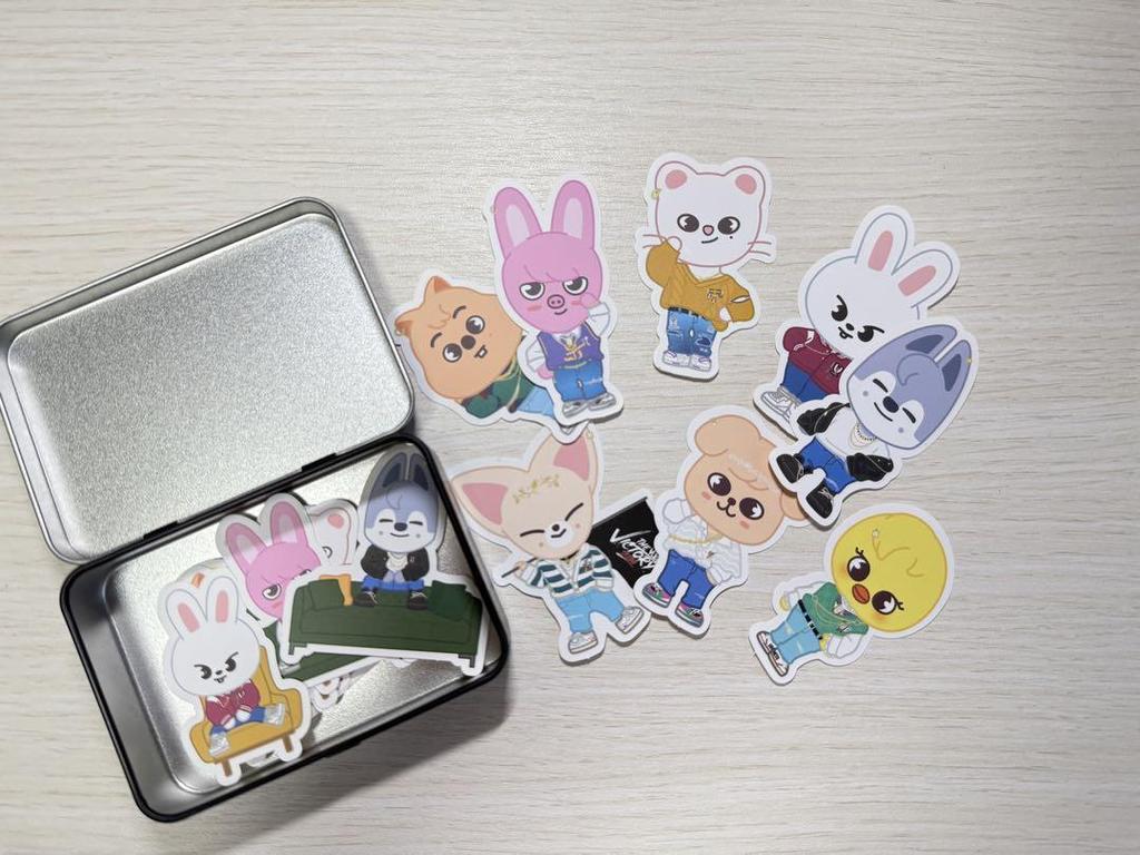[USED] Official Korean Stray Kids SKZOO Sticker Set