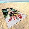 Classic Anime D-Dandadan Beach Towels Shower Towel Sauna Travel Spa Microfiber Quick Dry Gym Accessories Cute Room Decor