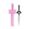 Fondant Mold Chocolate Moulds Sword Shaped Baking Cake Molds Silicone Clay Mould