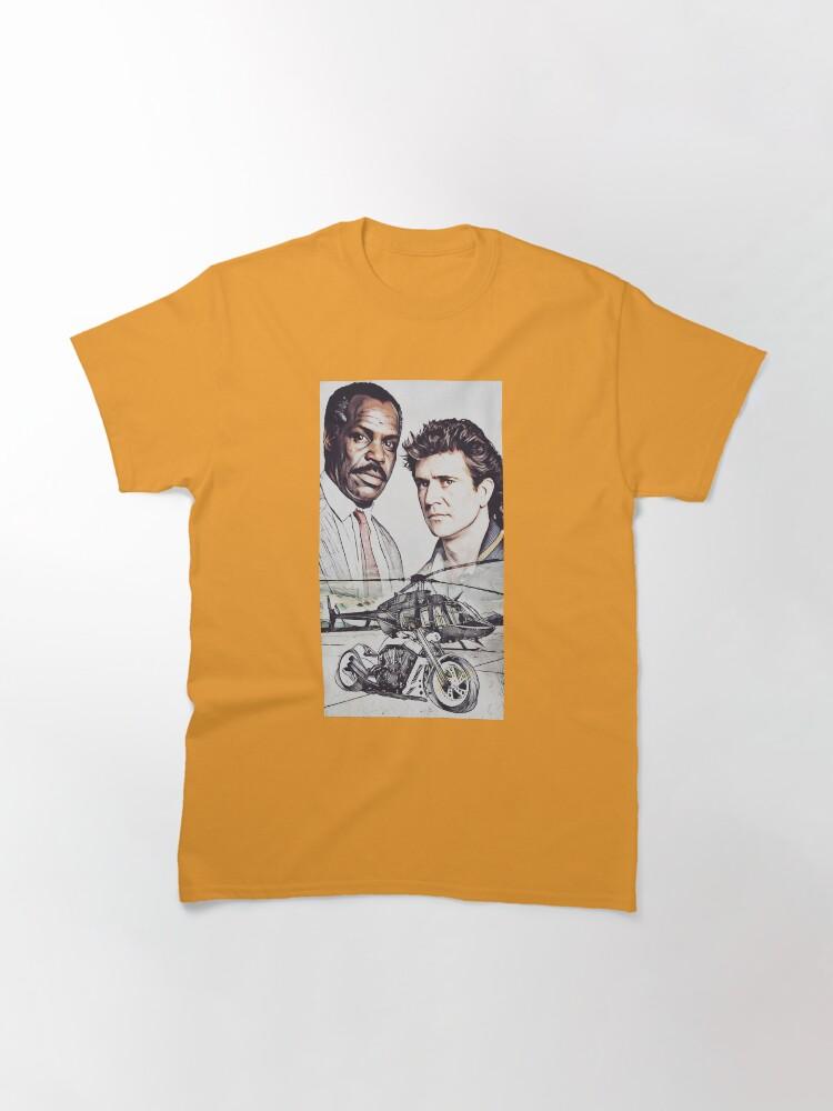 Lethal Weapon Action Movie American Police Motivational Lethal Weapon Graphic For Fan Classic T-Shirt