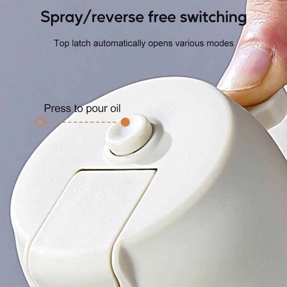 470ML Large-capacity Oil Control Bottle Automatically Presses Olive Oil Sprayer Dispenser
