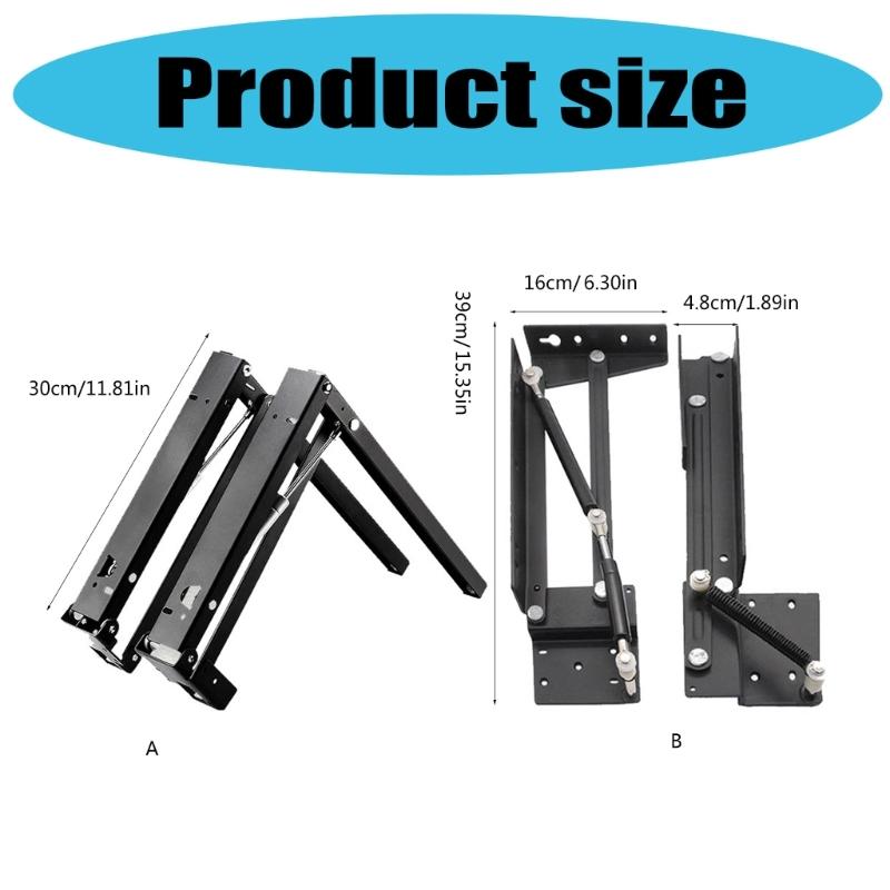 Hydraulic Buffer Concealed Flip Down Stool Hardware Convenient for Wall Mounted Shoe Cabinets and Furniture Hardware