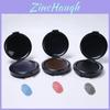 Portable Fingerprint Ink Pad Mini Quick-drying Ink For Clear Imprints In Red Blue And Black