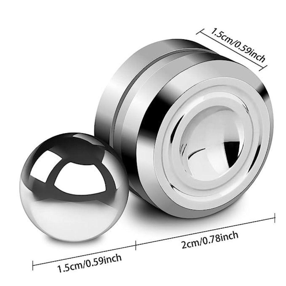 Magnetic Fidget Spinner Toys Metal Orbital Fidget Spinner Toy  Birthday Gift