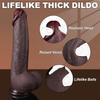Realistický černý penis pro ženy masážní přístroj pro silikonový penis pro dospělé Sexuální hračky pro super tlustý a velký penis Dick vaginální masážní přístroj