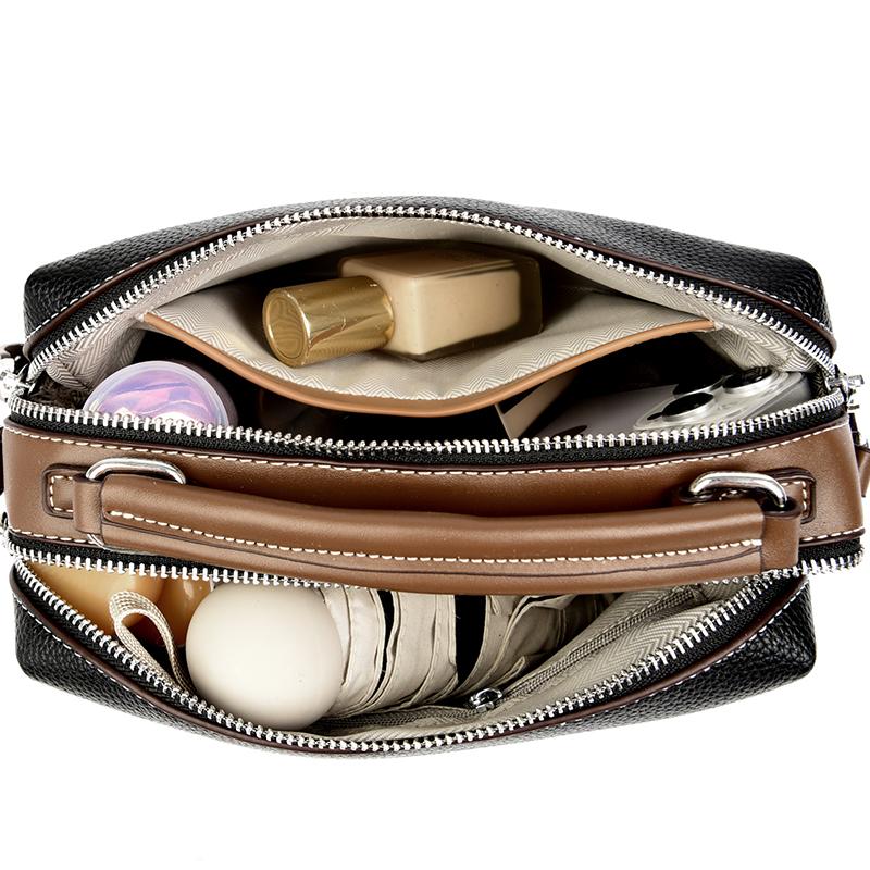 Women's Leather Bag High Quality Luxury Female Shoulder Crossbody Bags Designer Ladies Messenger Bag