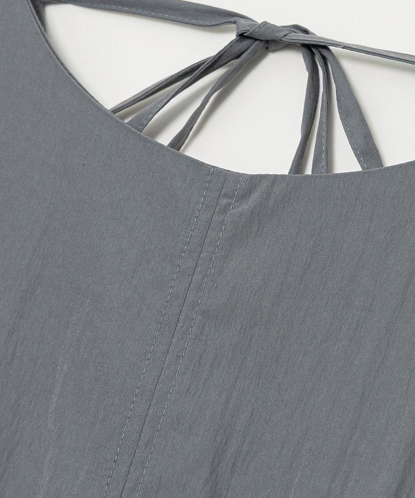 Eilubeu Sleeveless Shirred Dress Aargop102D