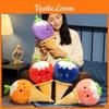 Cream Ice Fruit Stuffed Toy Children Performance Prop Throw Pillow Dolls Gifts