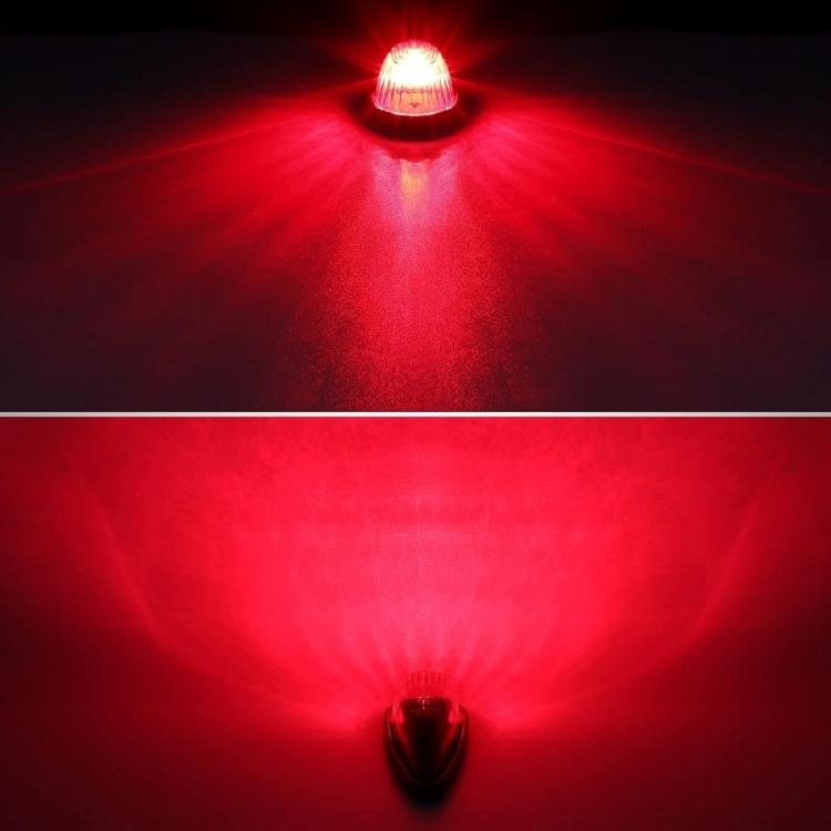 Teardrop Cab Lights for Car Truck Replacement Waterproof 9 LEDs Cab Light Replacement Roof Running Top Auto Accessory